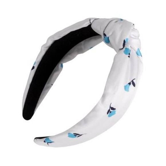 Kate Spade ditsy floral knotted silk headband